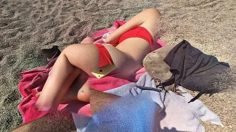 Hidden cam beach