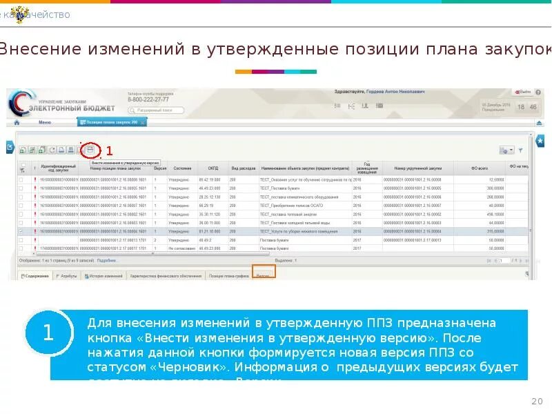 Изменение в электронный бюджет. Бюджетное планирование план график. план график в электронном бюджете. внесения изменений в электронном бюджете. изменение позиций плана-графика в электронном бюджете.