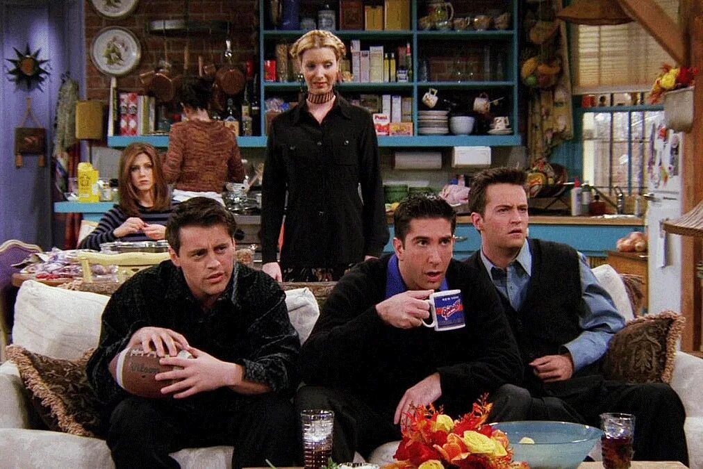 «Друзья» friends (1994-2004), NBC.