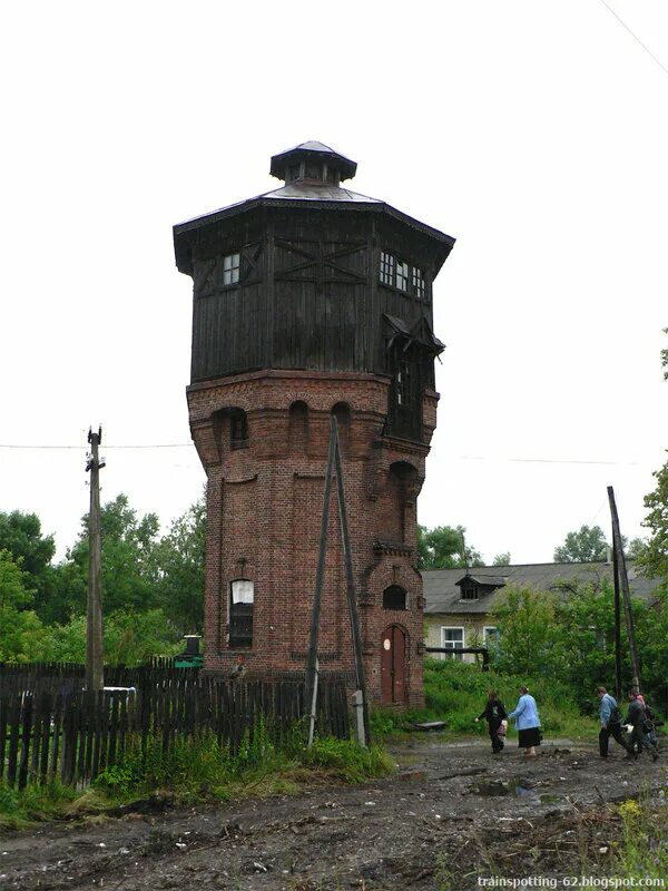 Нечаевская гусь хрустальный район. Нечаевская станция водонапорная башня. Станция окатово. Станция окатово. Станция нечаевская владимирская.