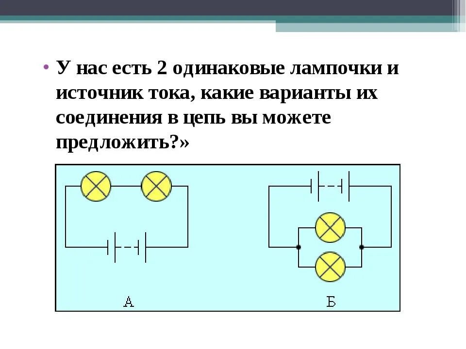 Параллельное соединение электроламп схема. Схема параллельного включения ламп. Электрическая схема параллельного соединения лампочек. Схема подключения 2 ламп параллельно выключателю. Схема 2 лампы параллельно.