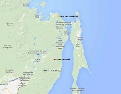Хабаровск какое море рядом