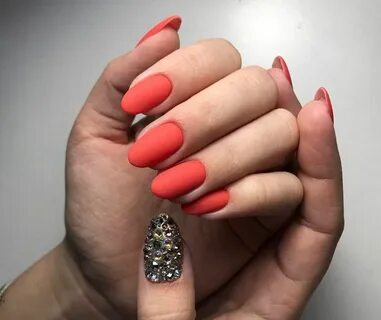 Коралловый матовый