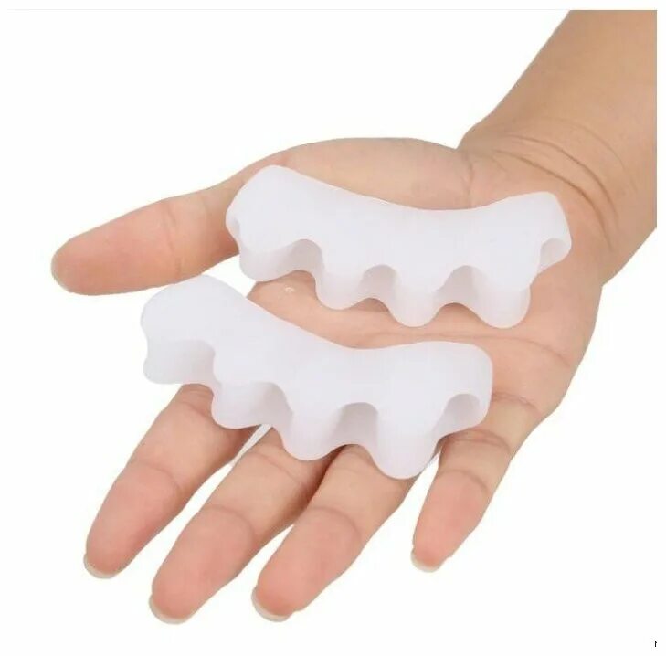 выпрямитель мизинца на ноге. силиконовый разделитель для мизинца ноги. накладка на мозоль. +силиконовый корректор разделитель для пальцев ноги. корректор для большого пальца valgus pro (вальгус про).