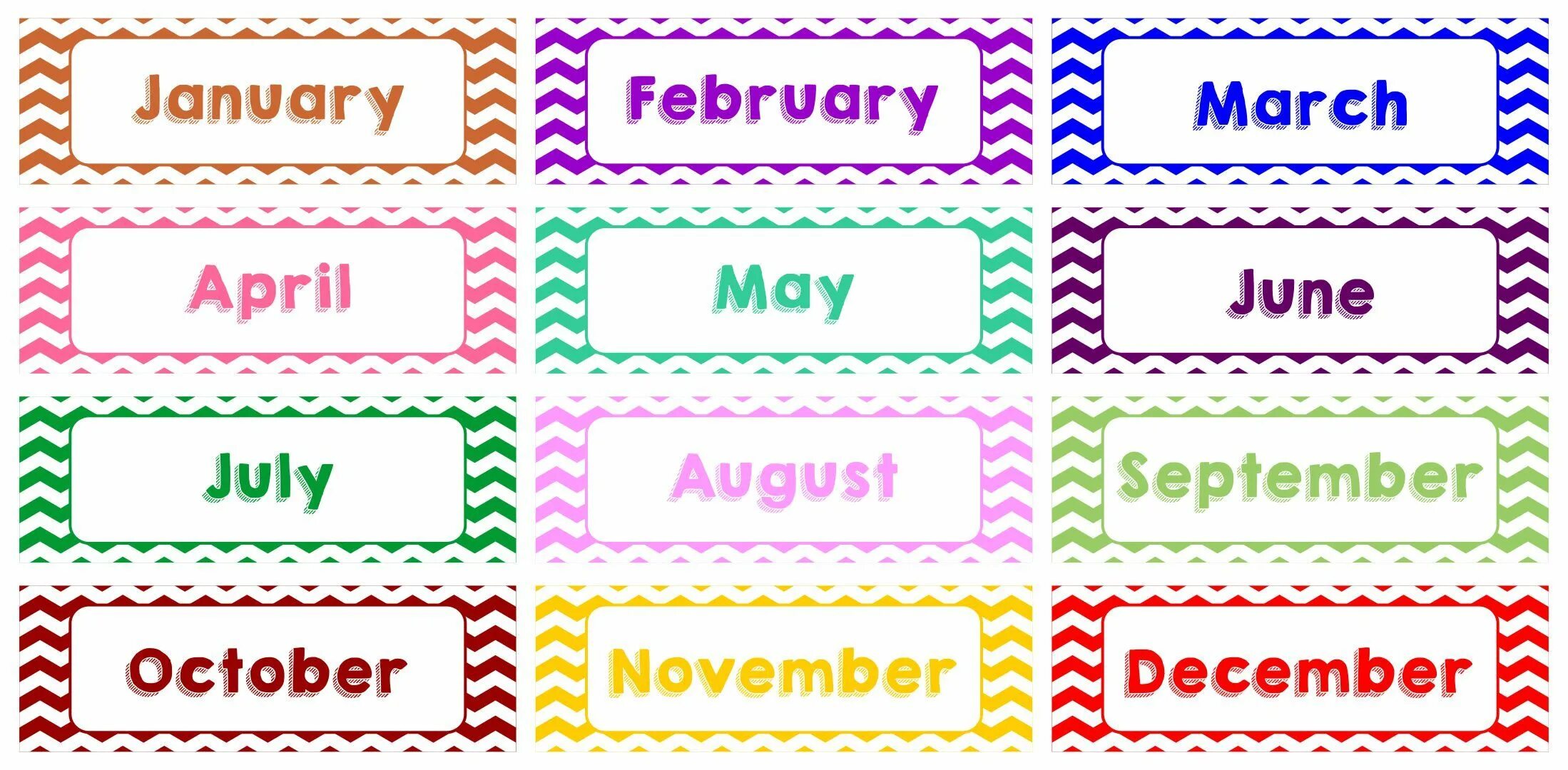 Print month. Print month