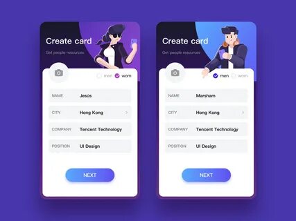 Choose card