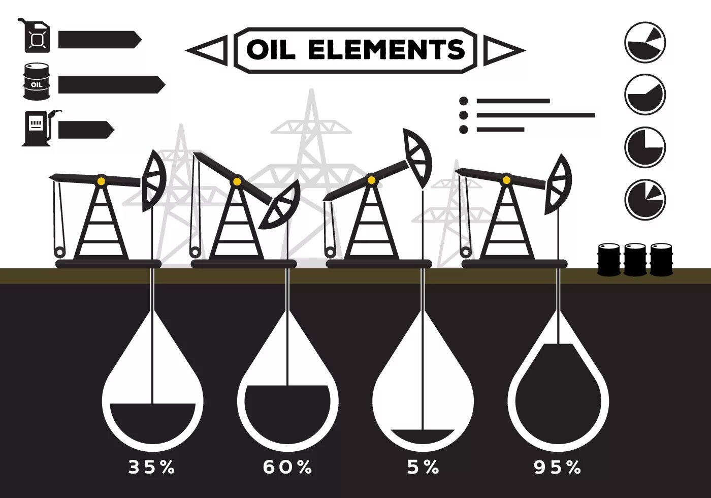 Значок месторождения нефти