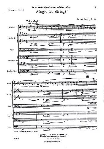 Адажио для струнных. Samuel barber adagio for strings. barber adagio for strings ноты. адажио для струнных сэмюэла барбера. agnus dei adagio for strings.