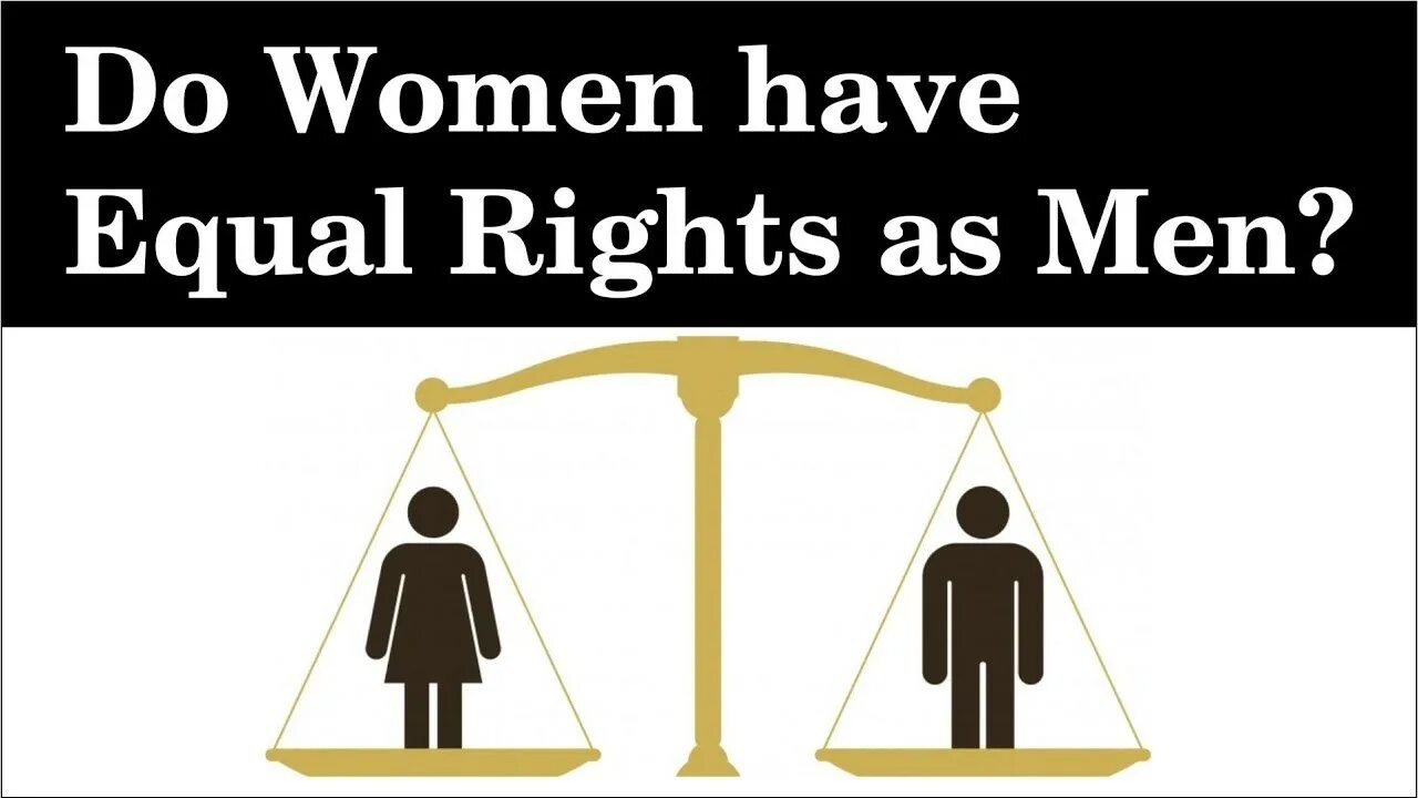 Equal rights for women and men. Men and women rights. Men and women are equal. Women have equal rights with men. Should equal