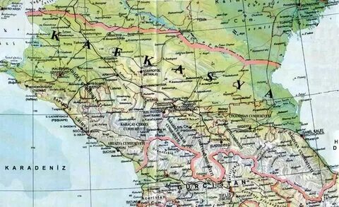 Кавказ 1 на карте