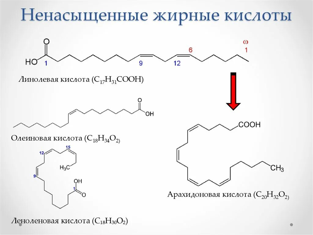 Формула насыщенных. Формула насыщенных