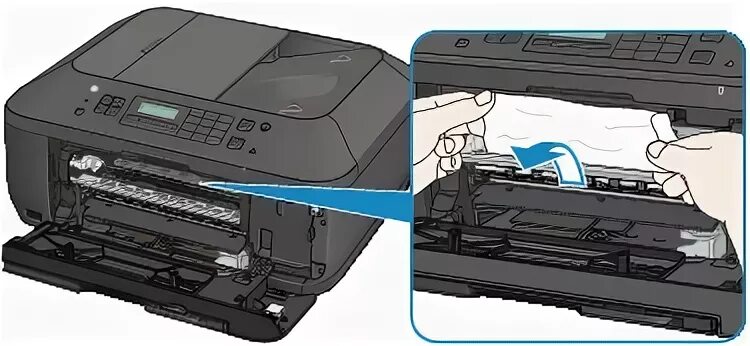 Paper jam check inside