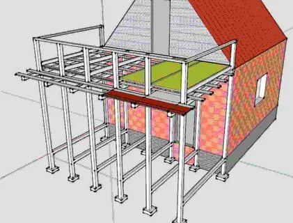Как правильно построить балкон в частном доме
