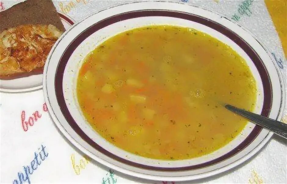Гороховый суп без свинины. Гороховый суп без мяса.