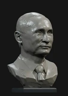 3д модель бюста