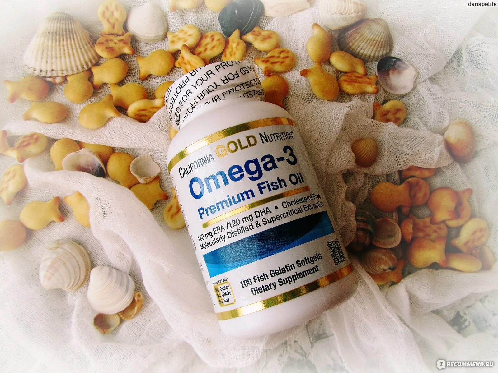 California gold nutrition omega 3 premium fish