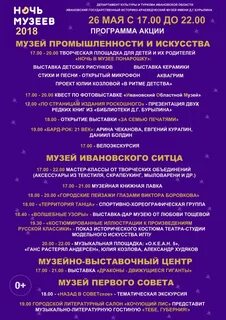 Ночь музеев семейные традиции