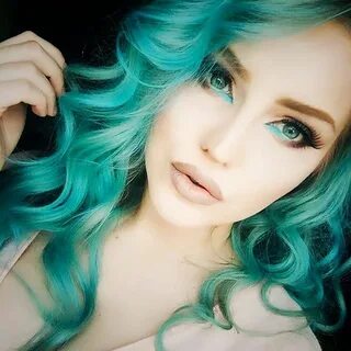 Eye color blue hair color
