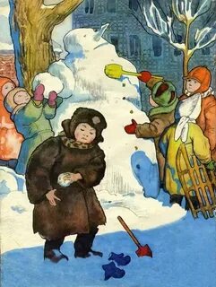 Снежный колобок