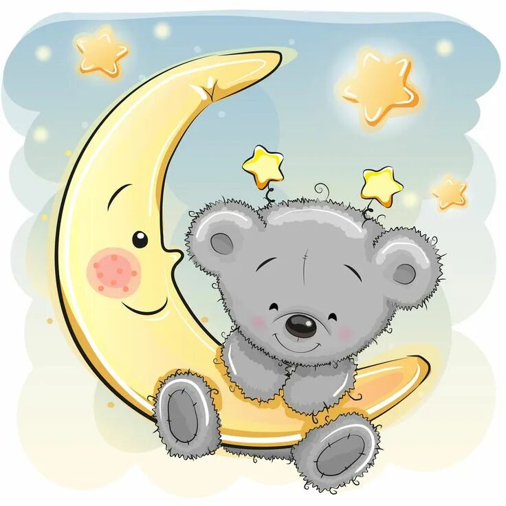 Lovely dreams. Медвежонок на Луне. Светильник мишка на Луне в рамке. Картинка для печати цветная мишка сидит на Луне. Мишка на серебряной ЛУНЕЛУНЕ картинка.
