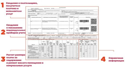 Получить квитанцию на оплату коммунальных услуг