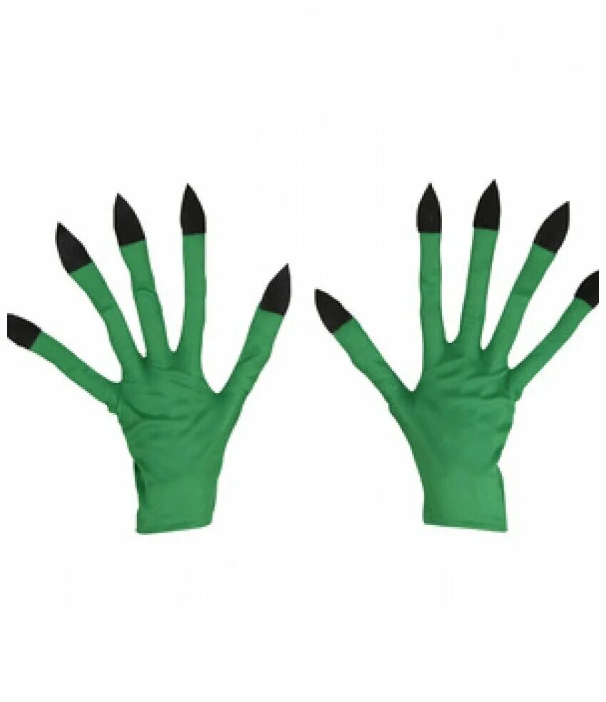 Перчатки зеленые. Зеленые перчатки детские. Перчатки инопланетянина. Перчатки монстра.