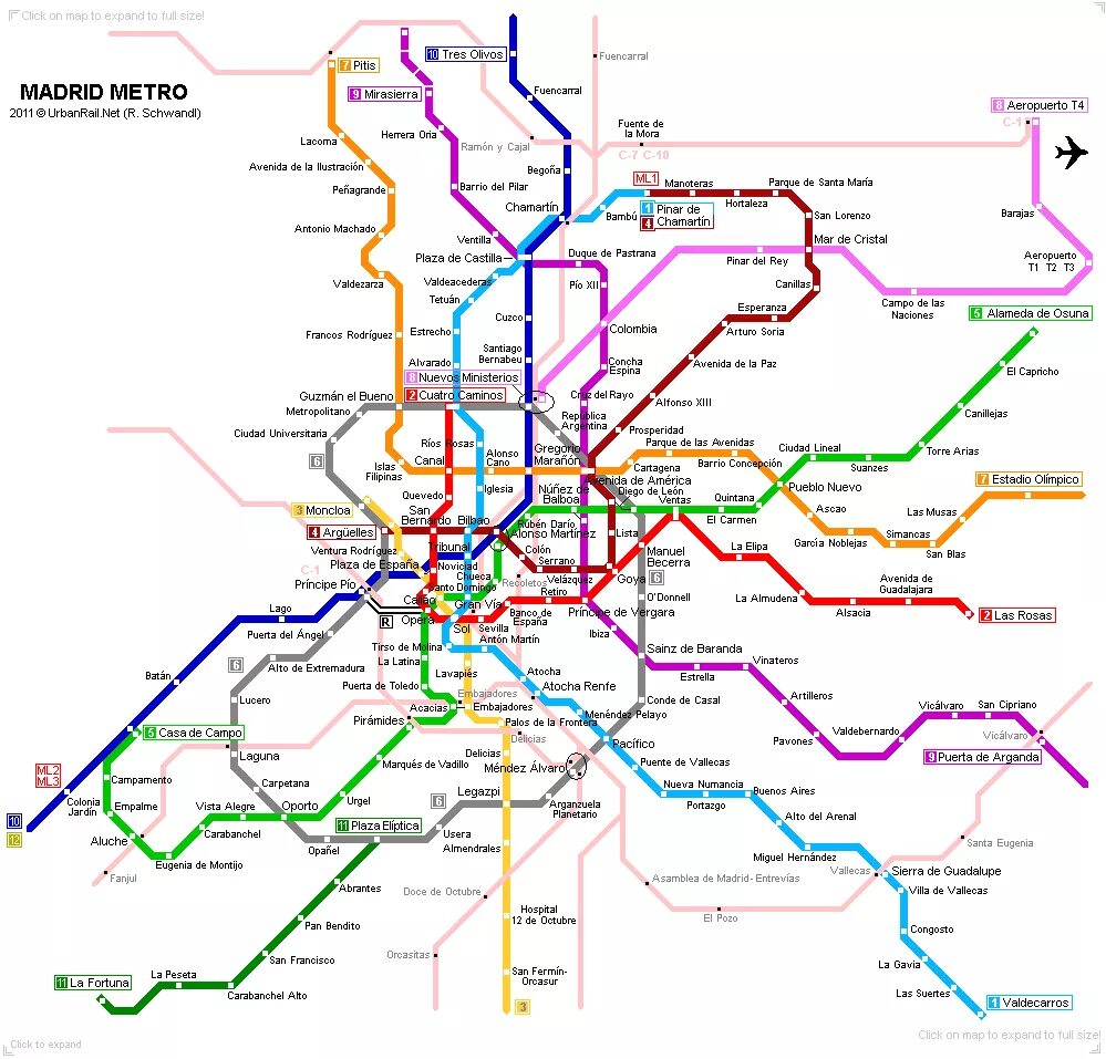 Карта метро Мадрида. Метрополитен Мадрида схема. Схема метро Мадрида 2022. Схема метро Мадрида 2023.