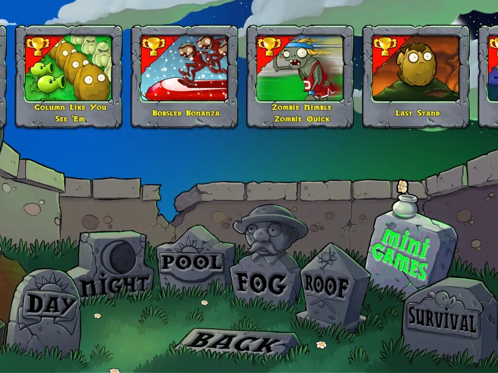 Plants vs zombie survival