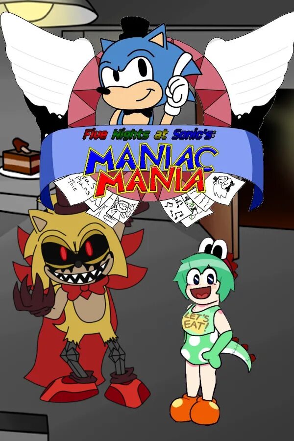Пять ночей с соником мания. Five nights at sonic maniac mania. five nights at sonic&#039;s maniac mania. пять ночей у соника маньяк мания. five nights at sonic&#039;s maniac mania plus.