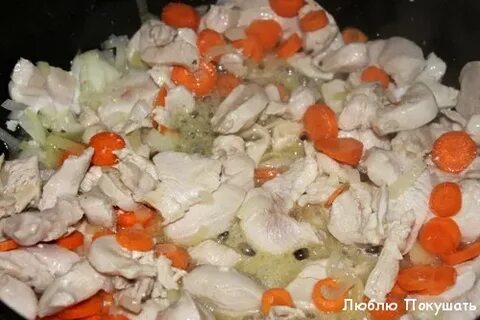 Картошка лук морковь куриное филе