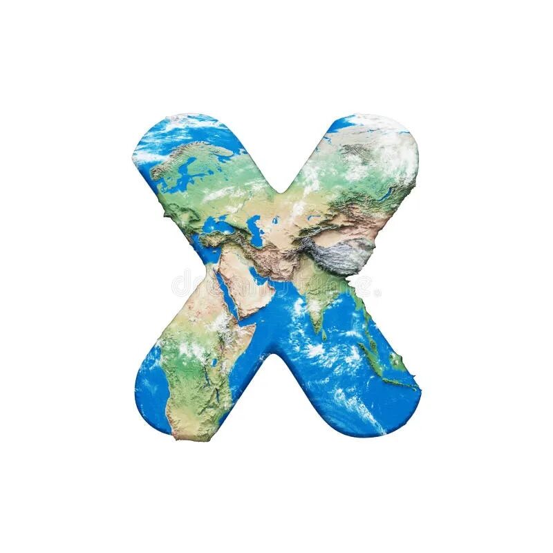 Earth letter. Earth letter
