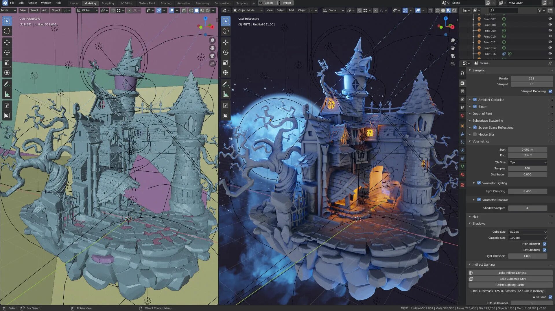 Blender 3d курсы. Артем слаква blender. blender замок. артем слаква - супер blender. замок в блендере.