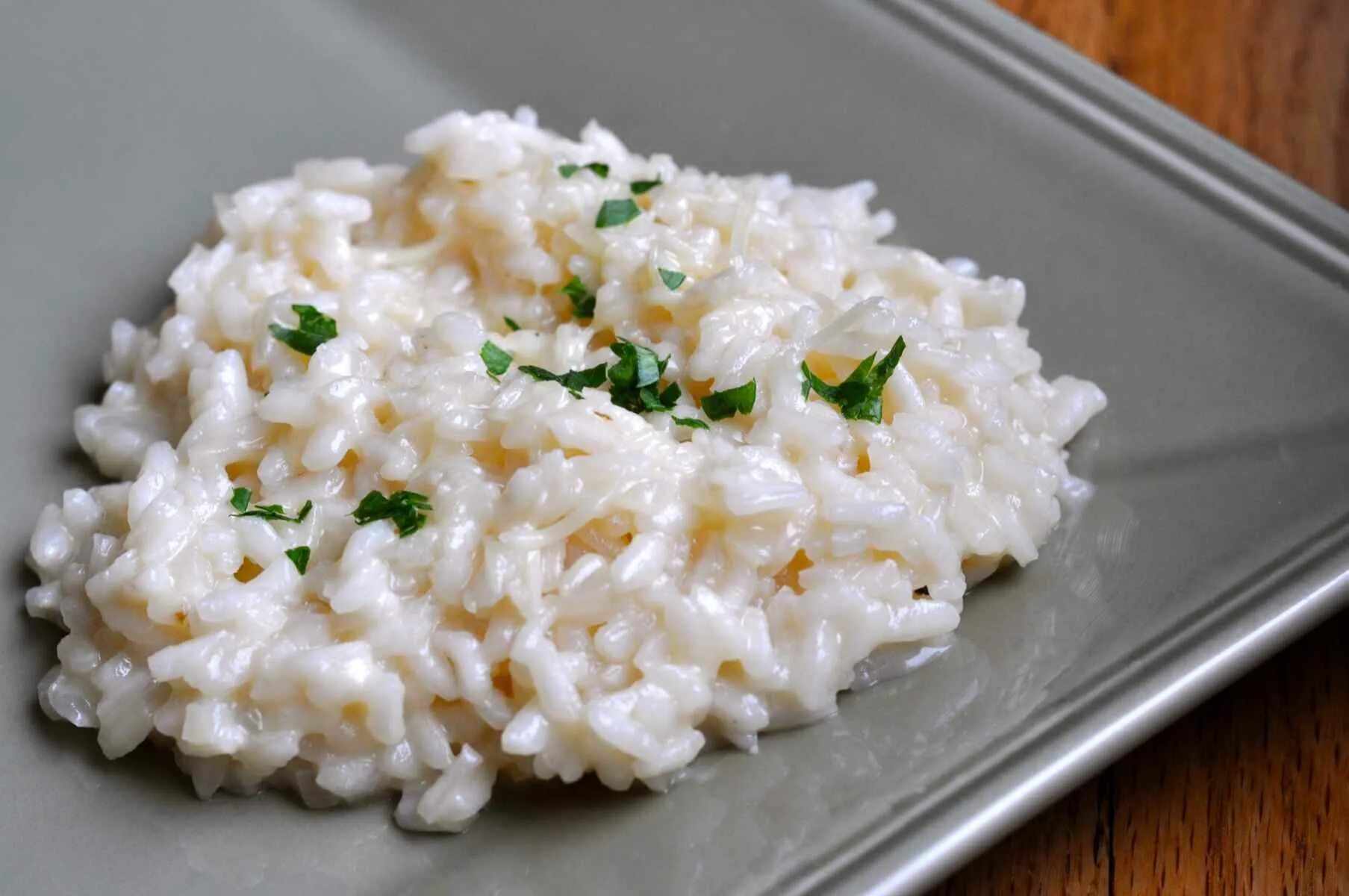 Ризотто Бьянко. Итальянское ризотто. Ризотто пармеджано. Risotto Bianco (White Risotto). Готовая рисовая каша