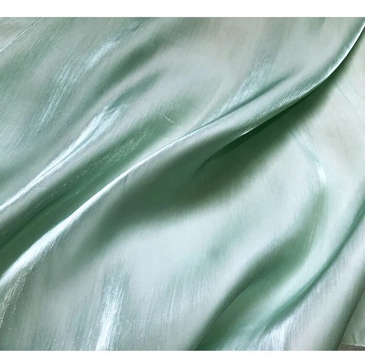 Перламутровая ткань. Атлас сатин Силк. Шелковая блестящая ткань. Ткань с перламутровым отливом.
