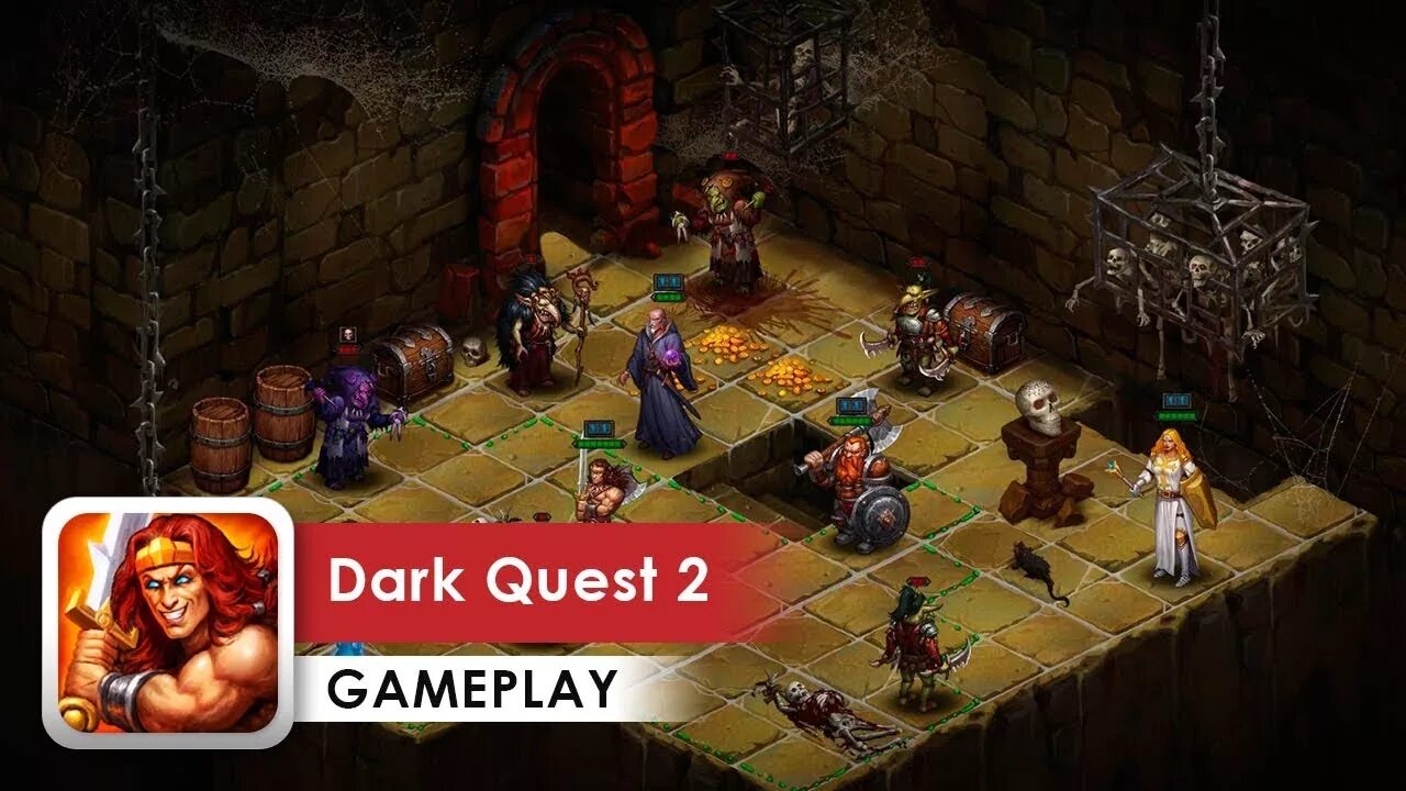 Dark Quest. Dark Quest II. Старые изометрические РПГ. Turn based RPG. Quest 2 игры apk