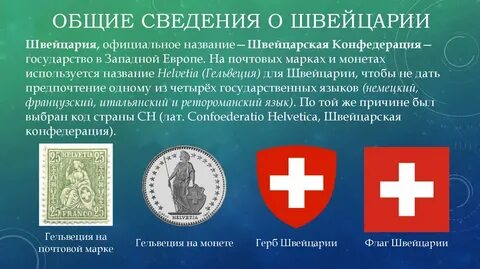Швейцария информация