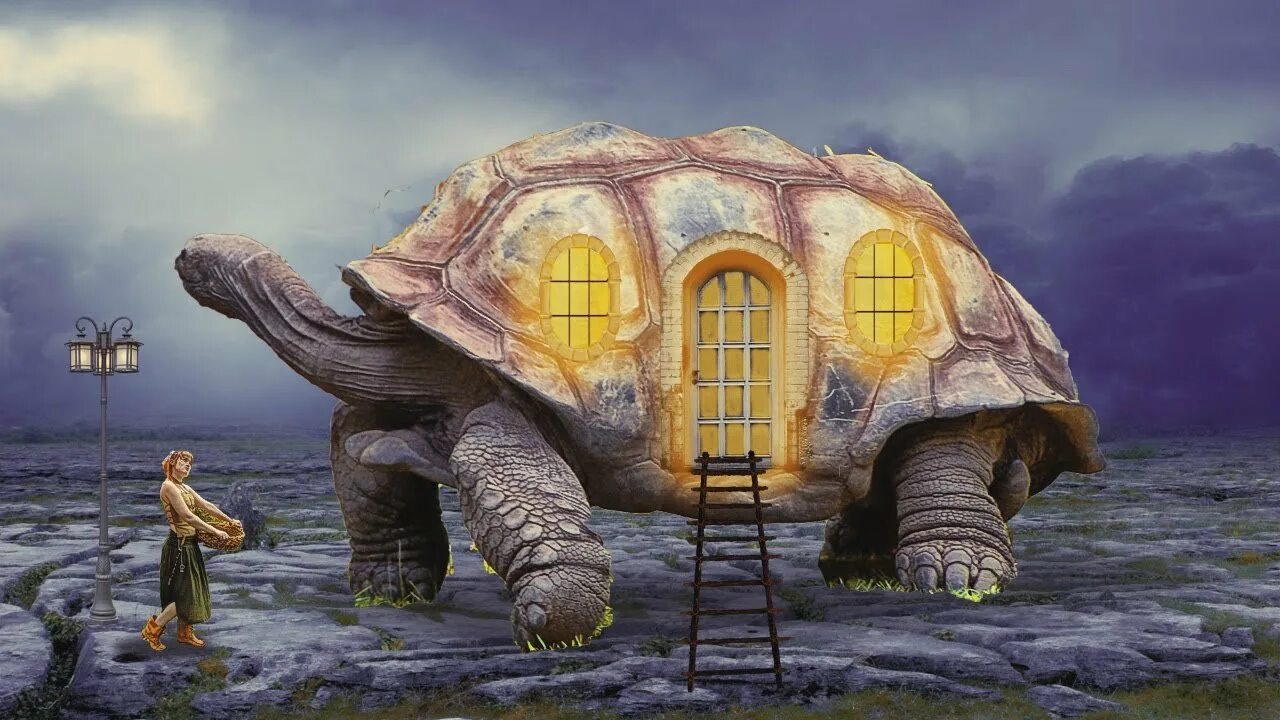 Make the turtle