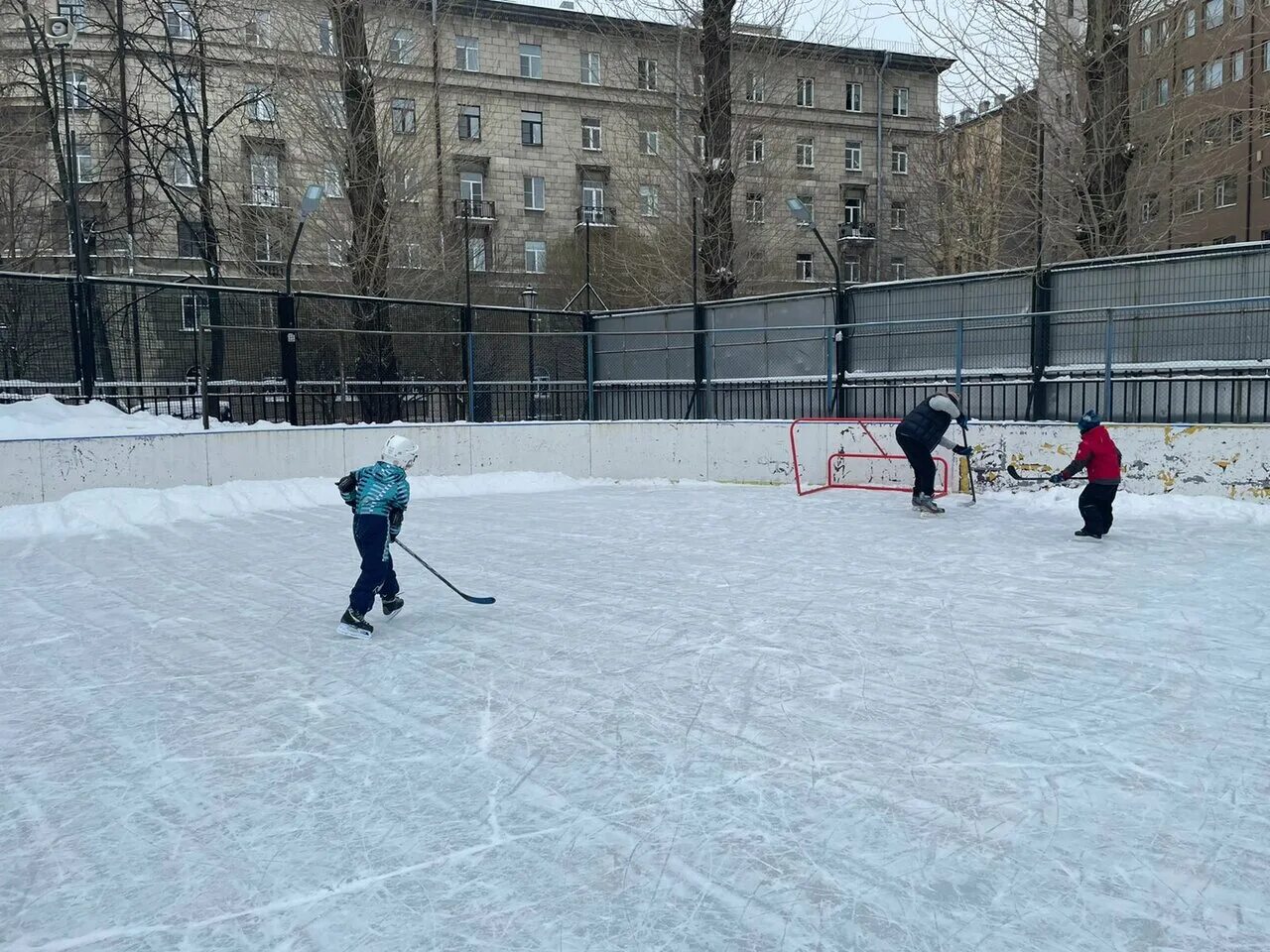 Работающие катки в спб