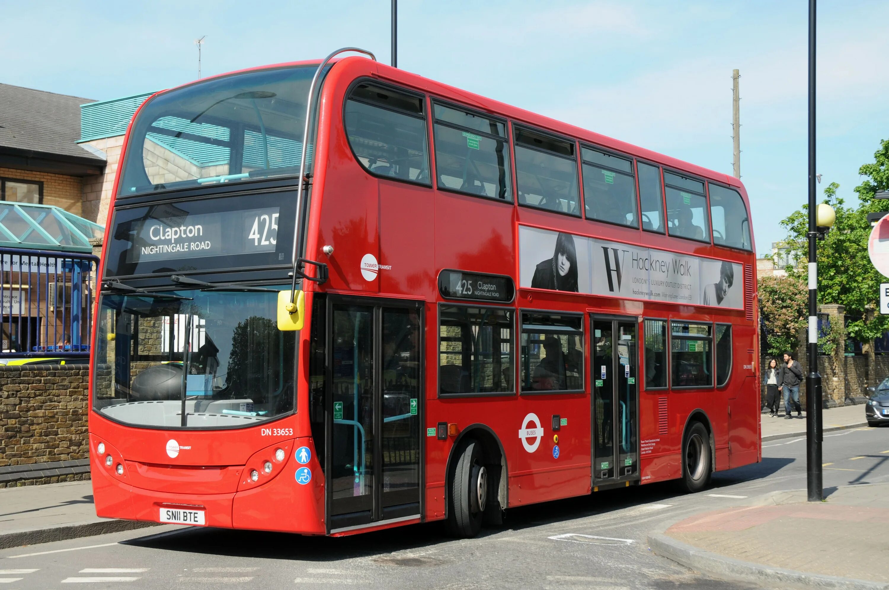 Red bus