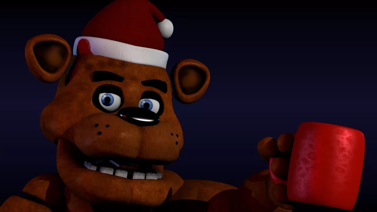 Фредди бонни чика фокси. Fnaf sfm. Новый фредди. Года фредди. Новогодний фредди фнаф 2.