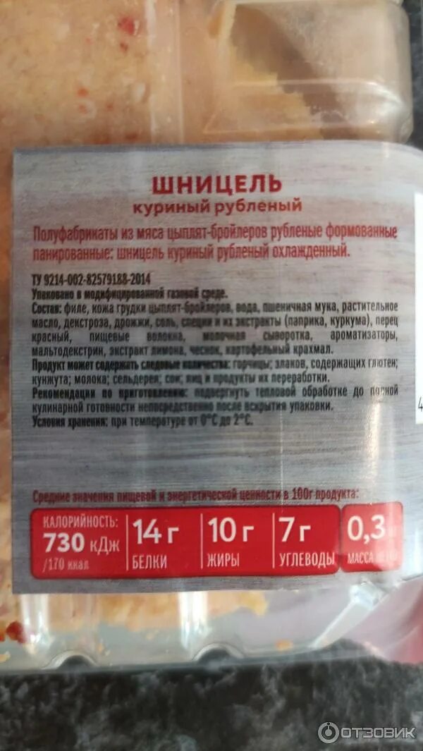Шницели куриные пятерочка