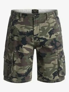 Зеленые детские шорты quiksilver