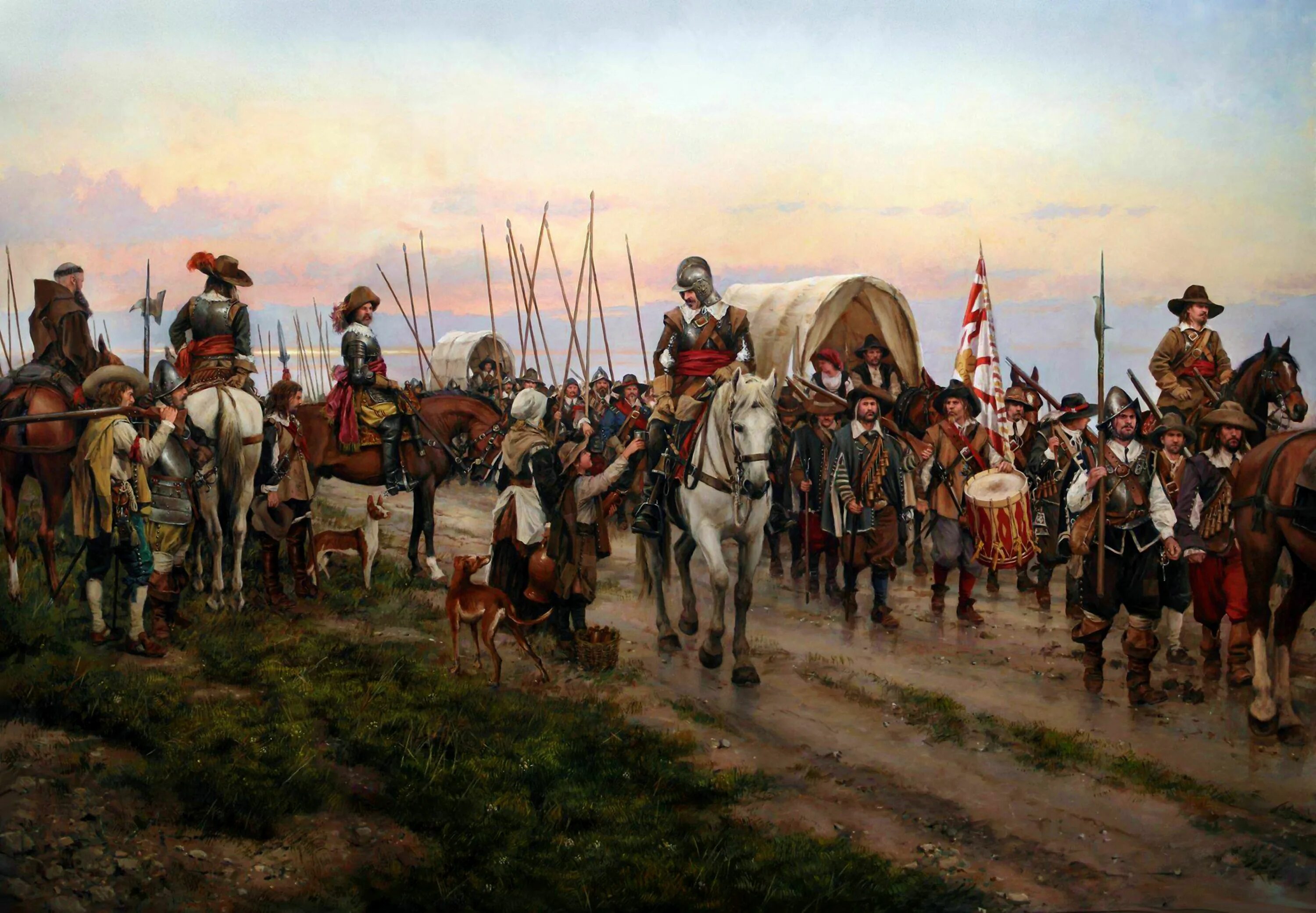 Битва 16 13. Аугусто феррер-дальмау. битва при рокруа 1643. художник аугусто феррер-дальмау. испанский художник аугусто феррер-дальмау.