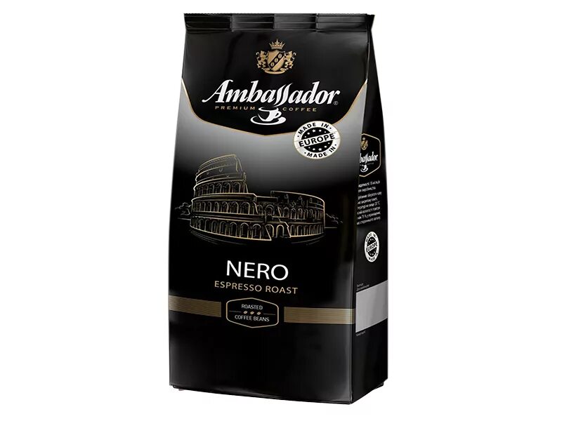 Кофе ambassador nero. Кофе в зернах Ambassador Nero 1000. Зерновой кофе Неро Амбассадор. Кофе Nero зерновой 1000г. Кофе в зернах Ambassador Nero, 1000г.