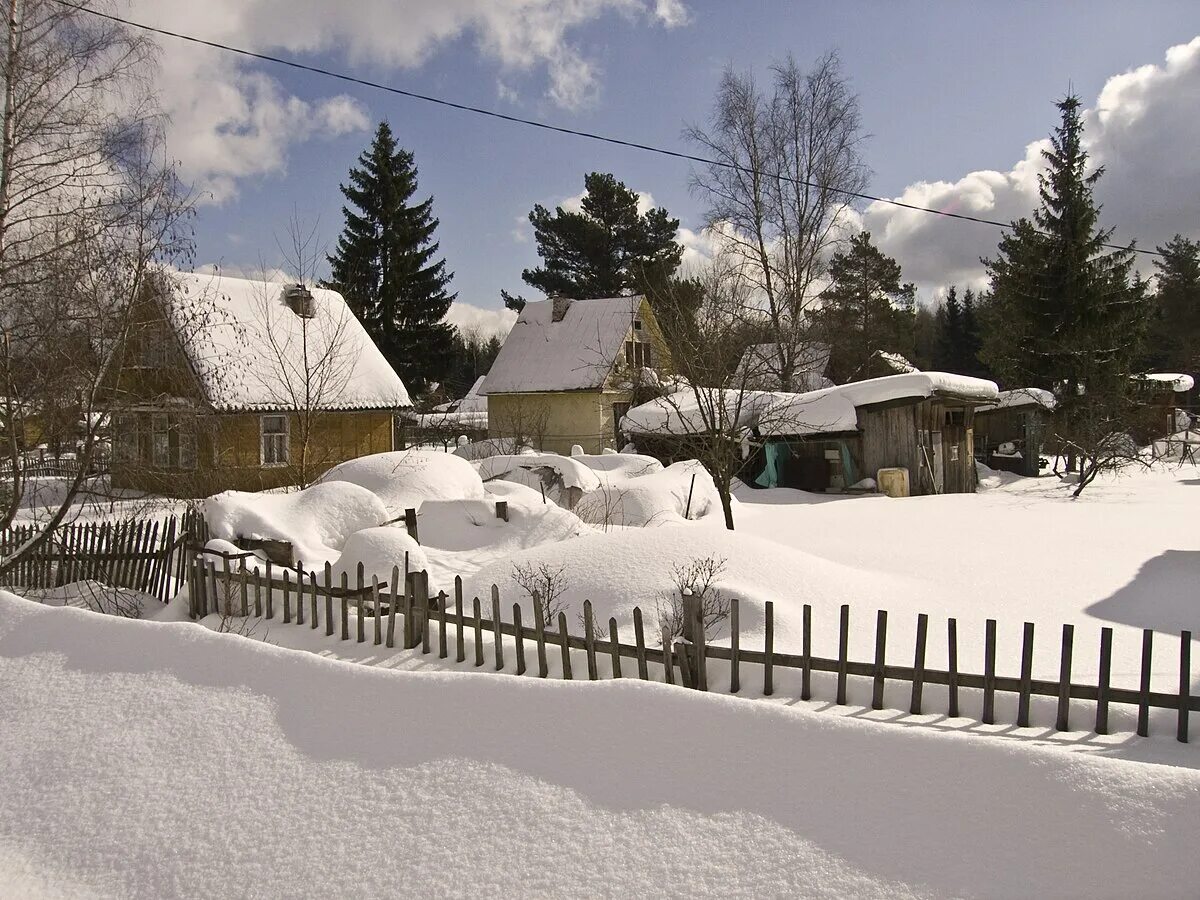В каком городе деревни поселки