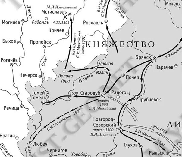 Смоленск на карте 17 века. Русско-Литовские войны 16 век.