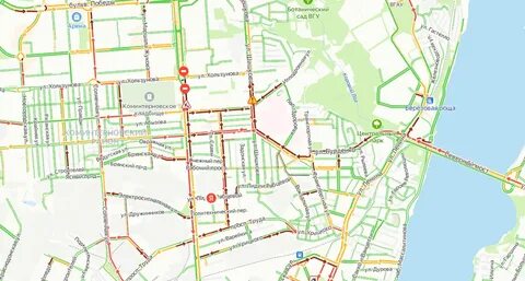 Центральный и коминтерновский районы