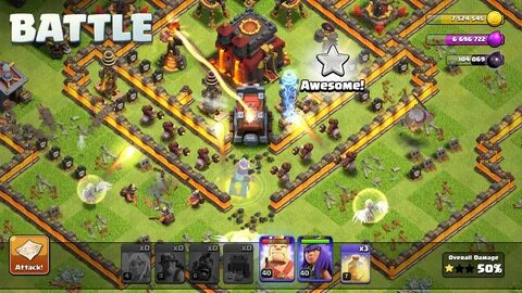 Clash of clans приложении