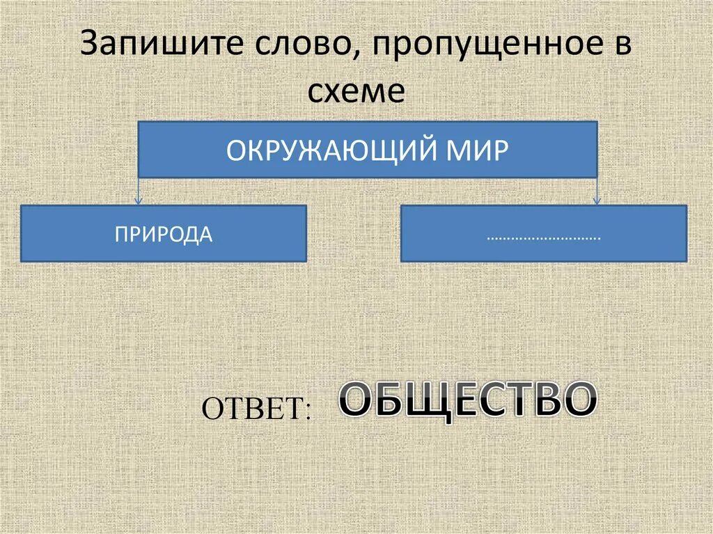 Запишите слово пропущенное в схеме. Запишите слово пропущенное в схеме окружающий мир природа. Запишите слово пропущенное в схеме общество. Запишите слово, пропущенное в схеме. Ответ:. Запишите слово пропущенное в таблице понятия