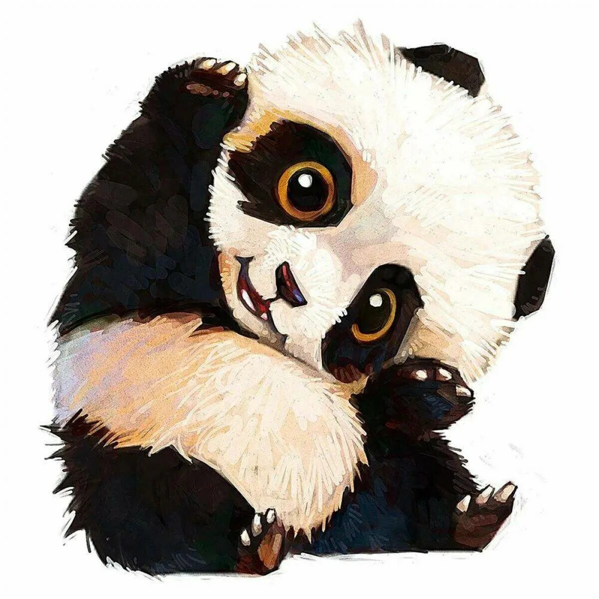 Панда рисунок. Панды картинки нарисованные. Милые животные арт. Грустная Панда рисунок. Картинка милой панды